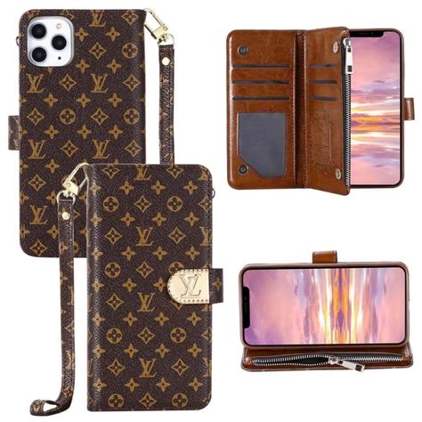 lv iPhone wallet case